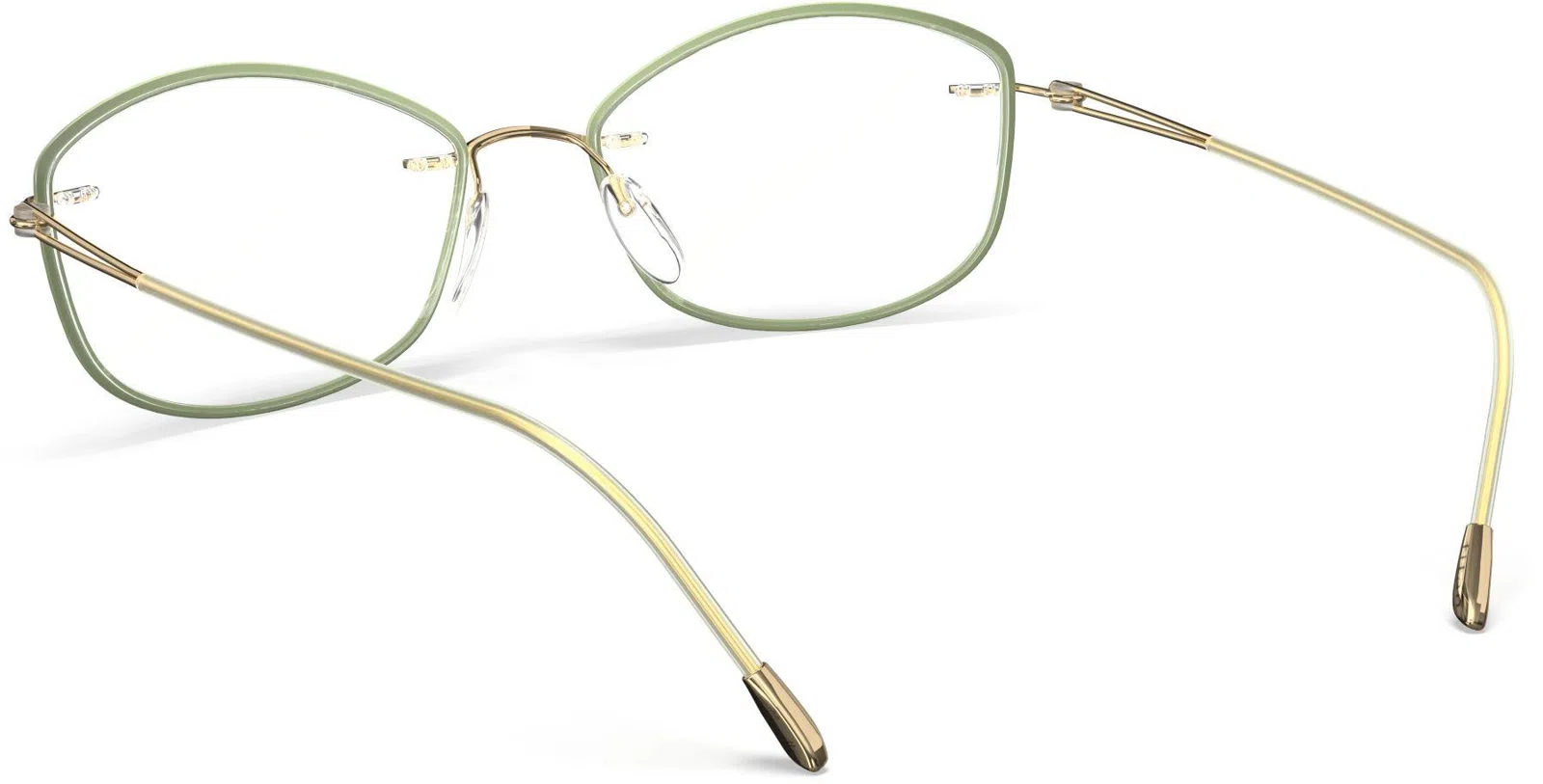 Silhouette Lite Spirit Demo Rimless 5566 Eyeglasses - view 53